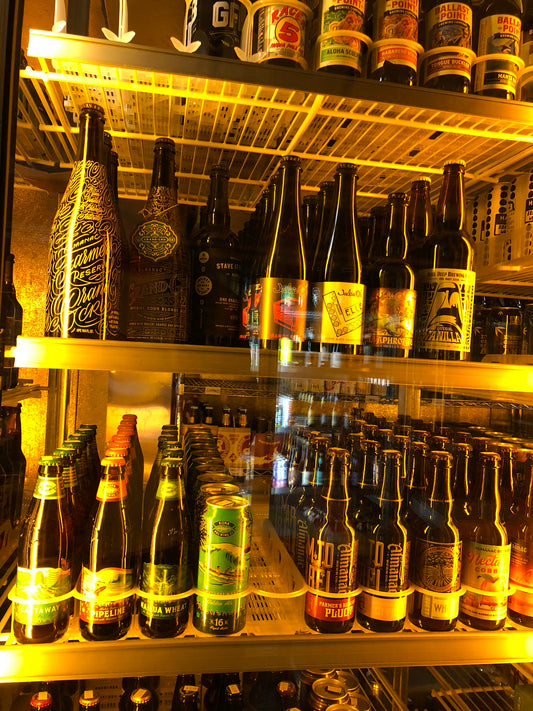 Cold craft beer