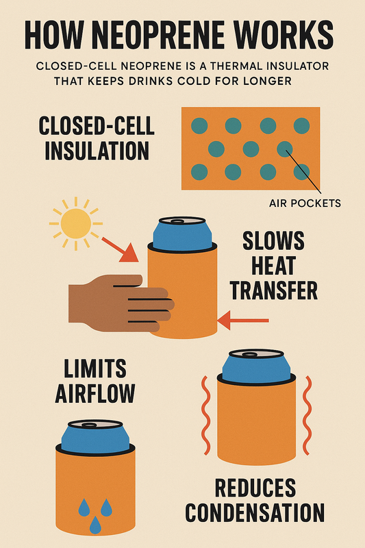 The Science Behind Neoprene: Why Bomber Keeps Drinks Colder, Longer