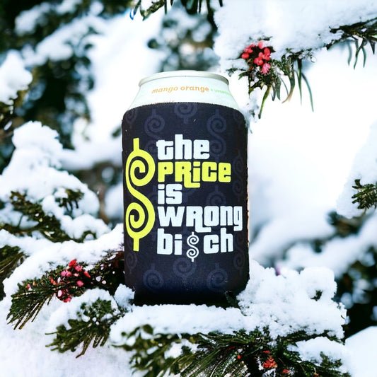 C-12 Price is Wrong Premium 12 oz can insulator
