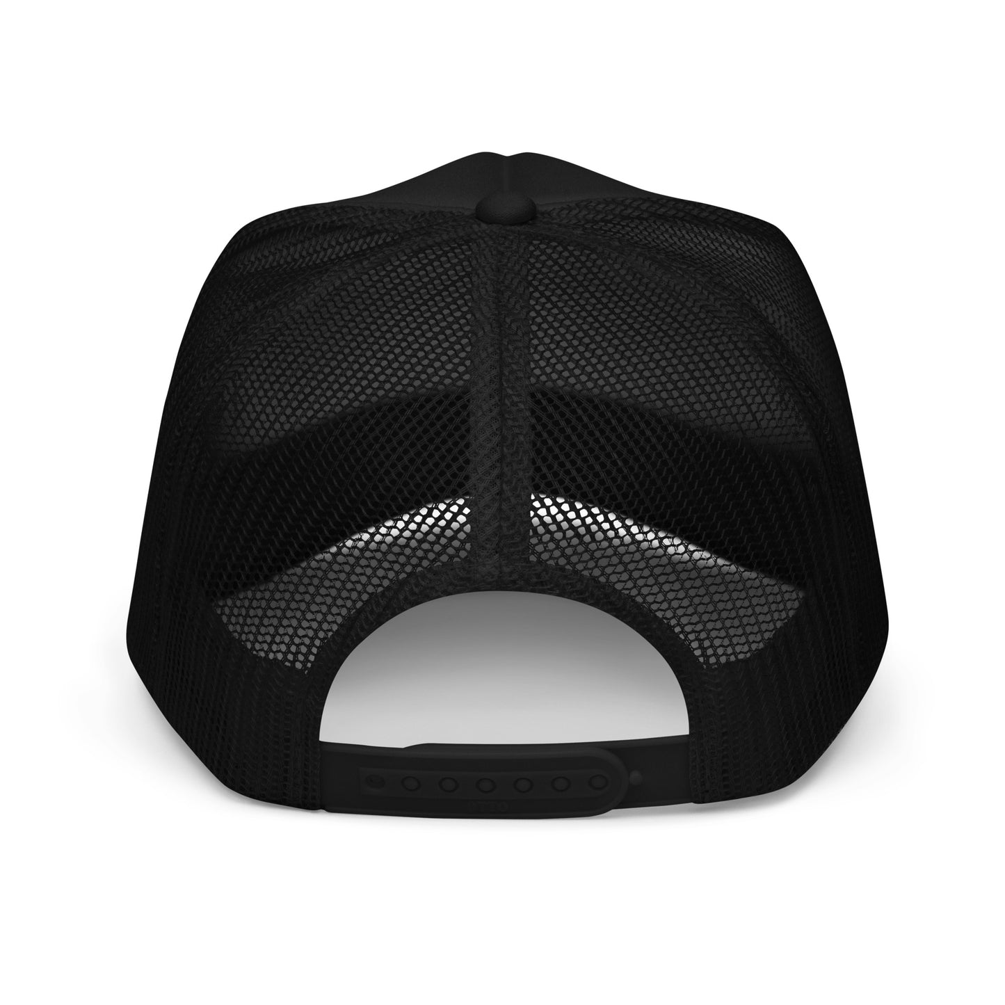 Monochromatic Black Signature B Foam trucker hat