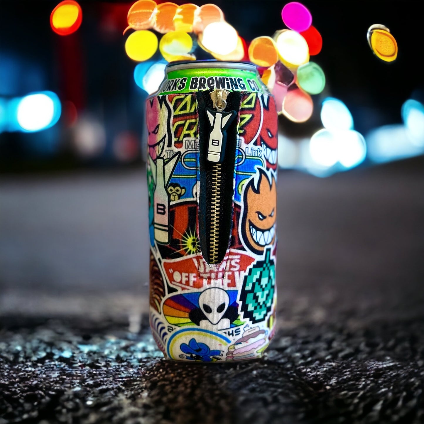 C-16 SK8 Premium 16 oz Can Insulator