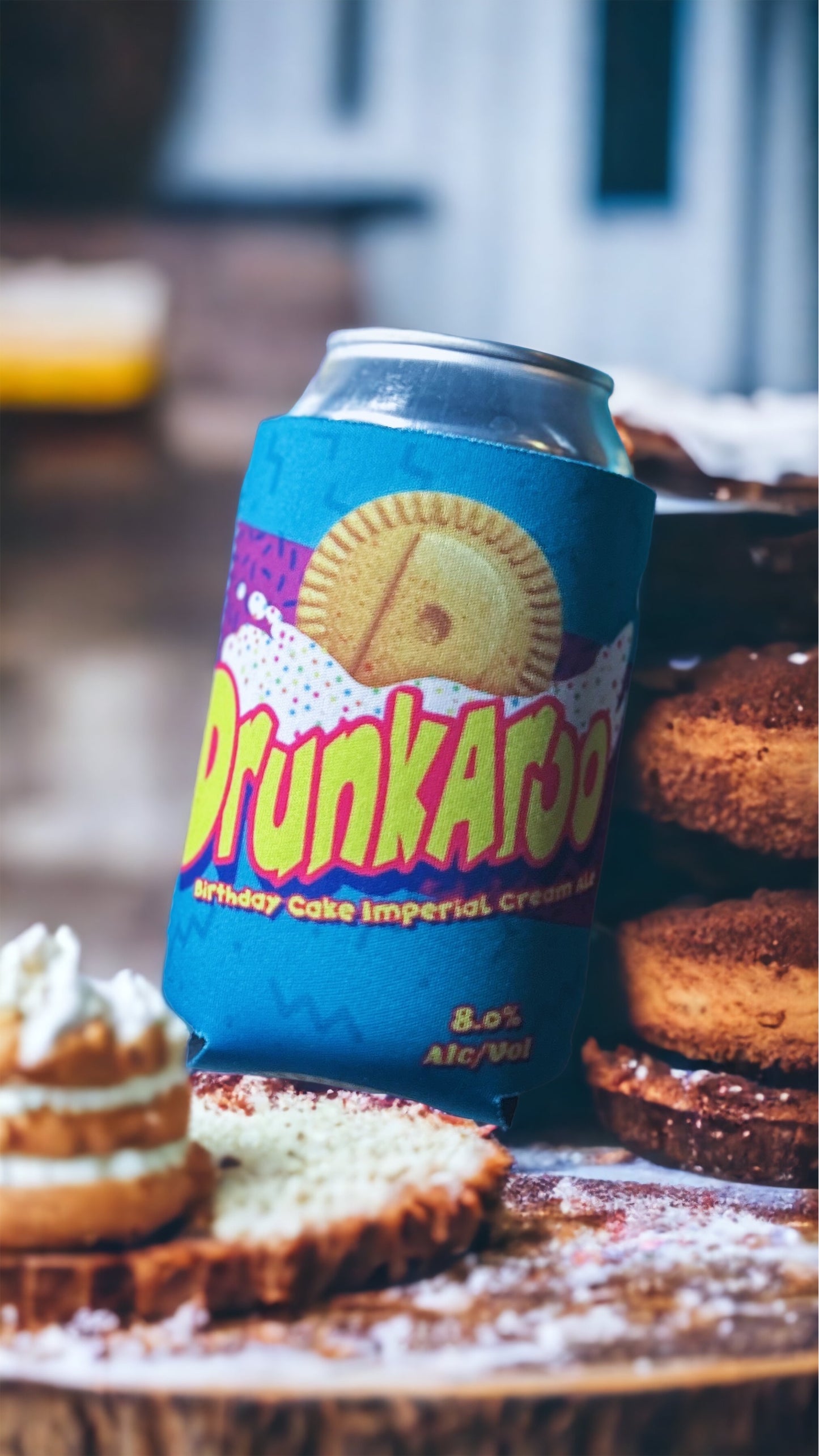 C-12 Drunkaroos Premium 12 oz can insulator
