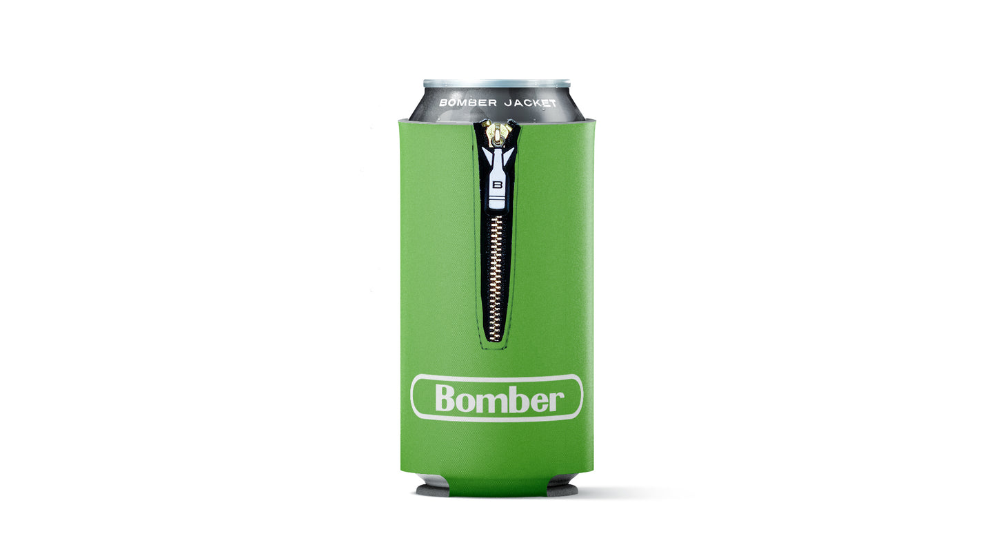 C-16 Game Brew Color Green 16 oz tall can insulator