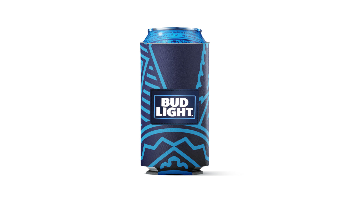 16 oz can Bud Light koozie