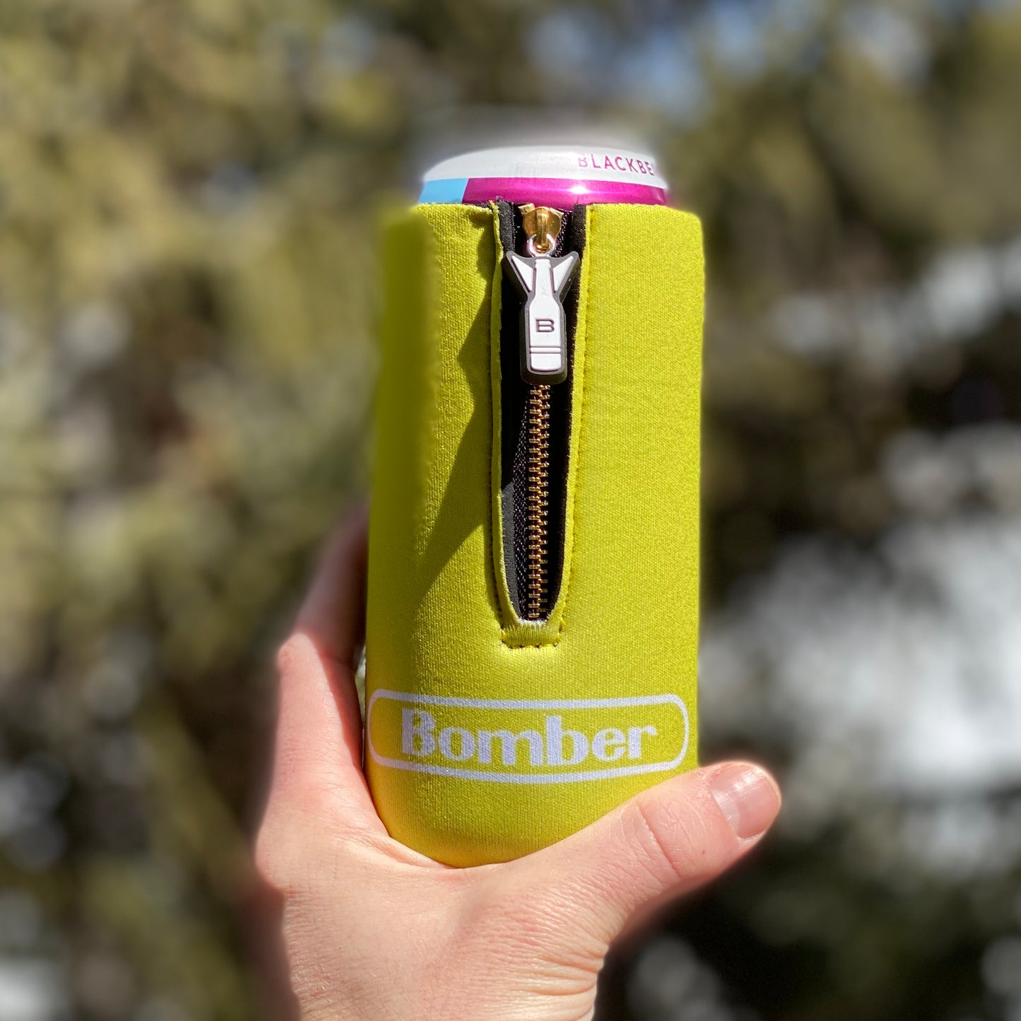 C-16 Game Brew Color Yellow 16 oz tall can insulator