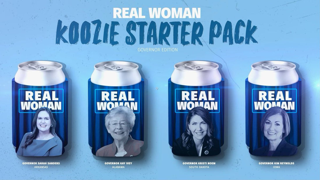 Real woman koozies