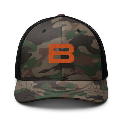 Limited Edition Bomber Camouflage trucker hat