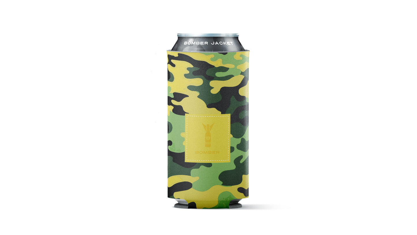 C-16 Lemon Camo Premium 16 oz Can Insulator (Limited Edition)