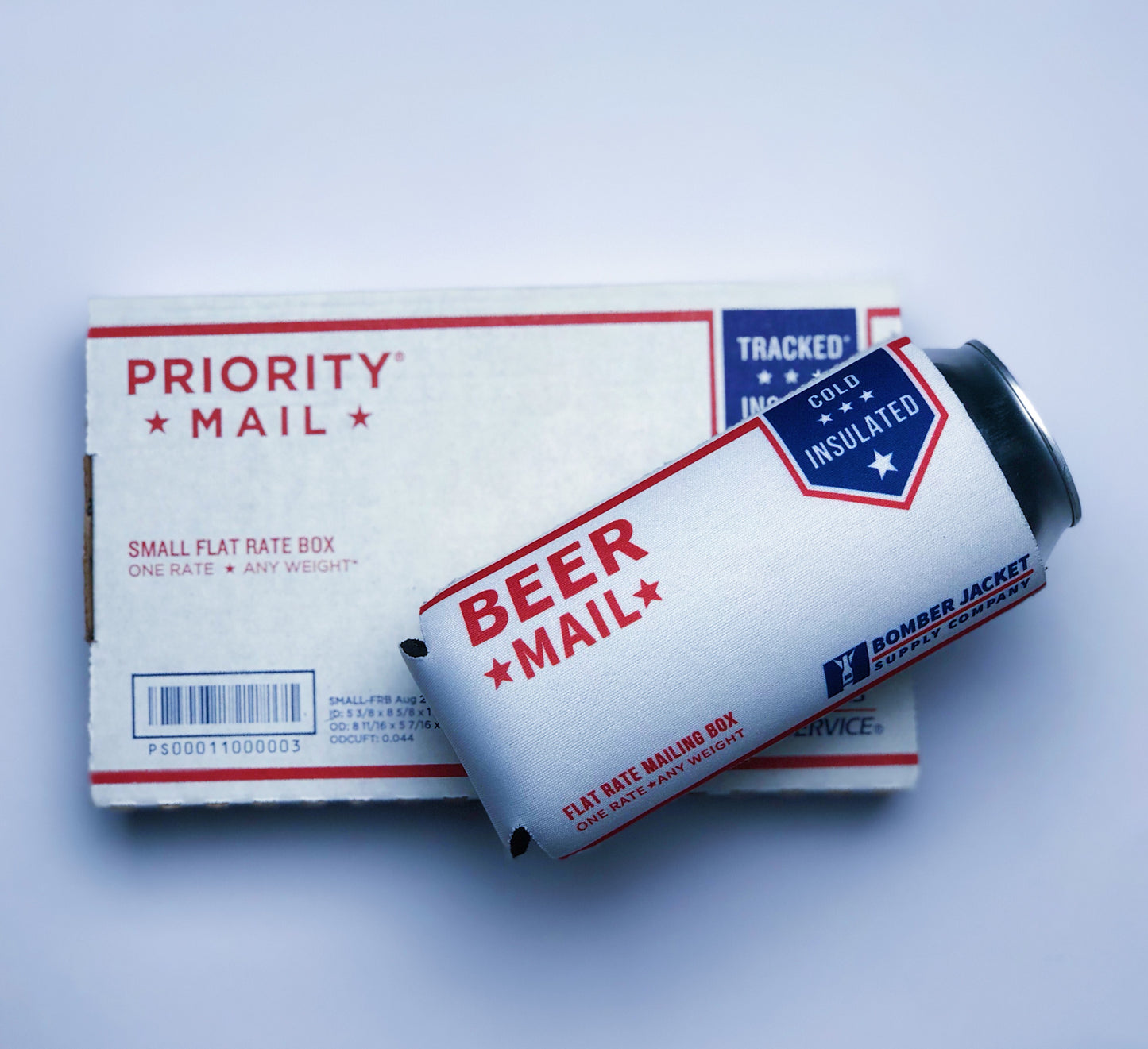C-16 Beer Mail 16 oz tall can Insulator